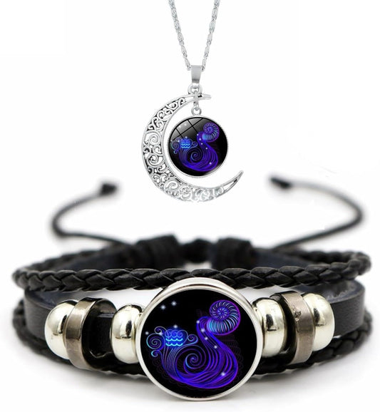 Aquarius Soul Bundle | Bracelet + Necklace