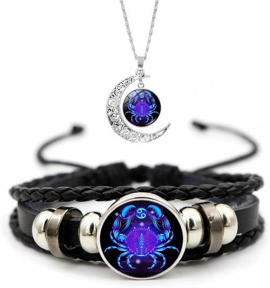 Cancer Soul Bundle | Bracelet + Necklace