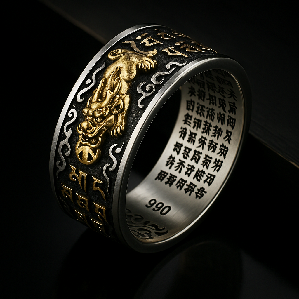 Feng Shui Ring™ | Wealth & Positivity Charm