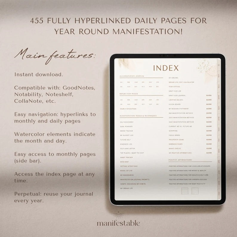Manifestation Journal (digital download)