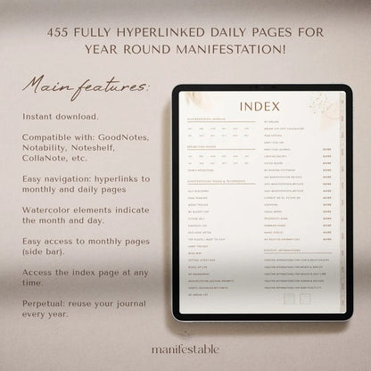 Manifestation Journal (digital download)